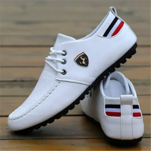 Men Classic Casual Leather Shoes - Image 3