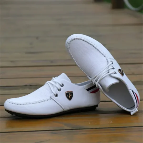 Men Classic Casual Leather Shoes - Image 2