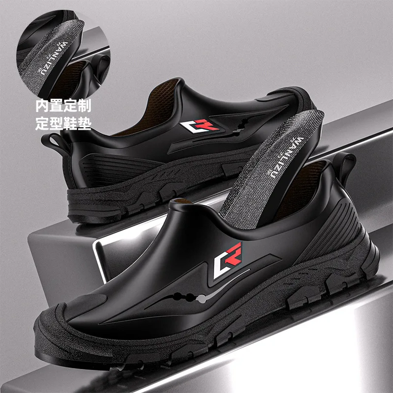 New Short-tube Rain Boots for Men - Image 2